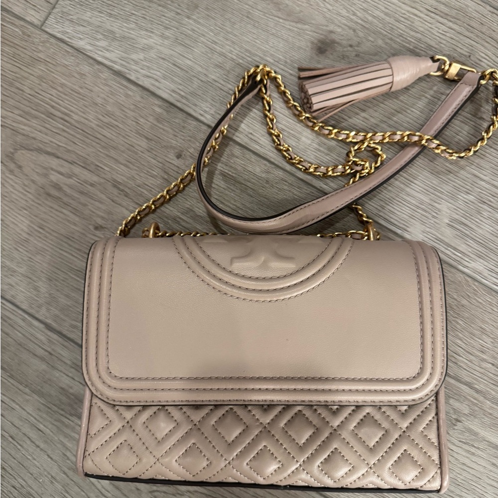 Tory Burch Fleming leather crossbody Bag